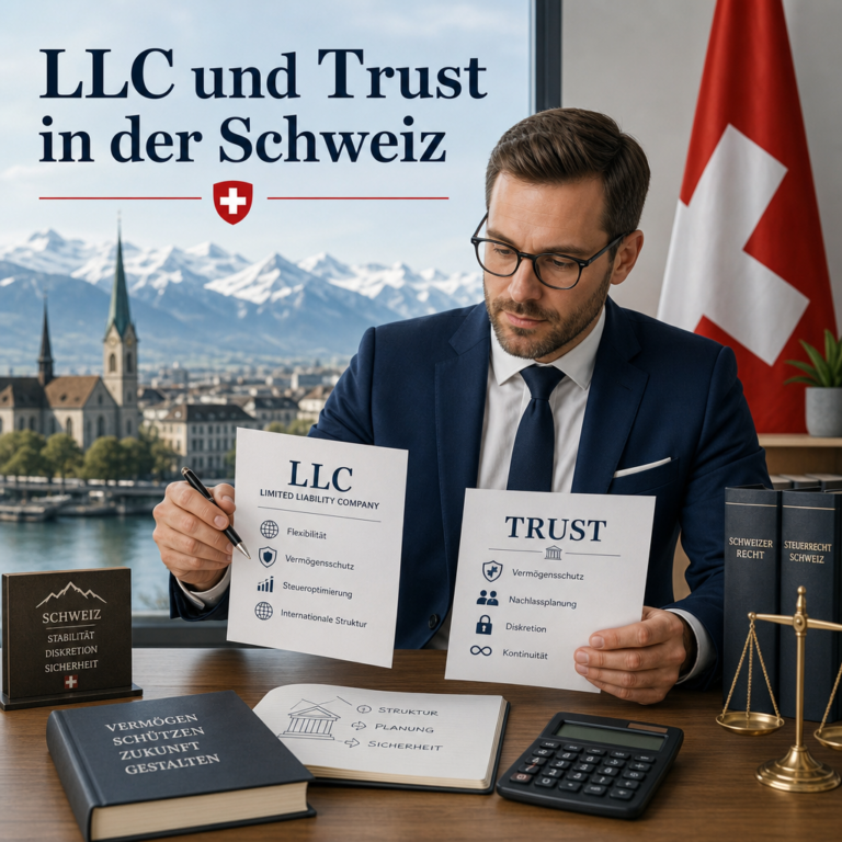 LLC und Trust in der Schweiz